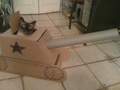 猫画像｜猫戦車　その１