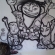 猫画像｜桃太郎のお供に猫も描いて！